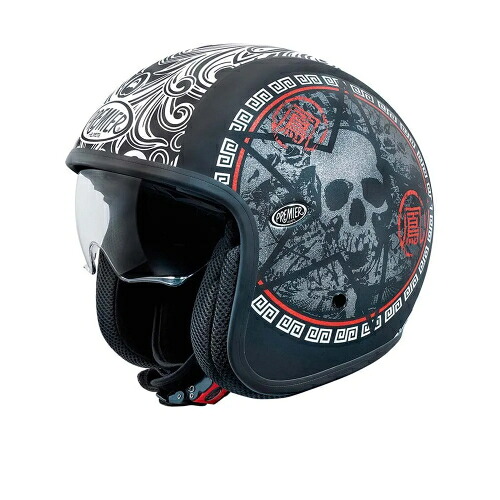 Premier Helmets 23 Vintage SK9 BM 22.06 helmet ジェットヘルメット オープンフェイスヘルメット ライダー バイク オートバイ ツーリング スクーター 街乗り にも おすすめ (AMACLUB)｜AMACLUB（レアブランド 専門店）