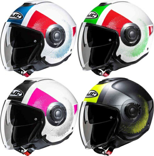 ＼全品1000円ｸｰﾎﾝ★4/12（日)限定／HJC エイチジェイシー i40N Pyle Jet Helmet ジェットヘルメット オープンフェイスヘルメット サンバイザー ライダー バイク ツーリングにも かっこいい おすすめ (AMACLUB)