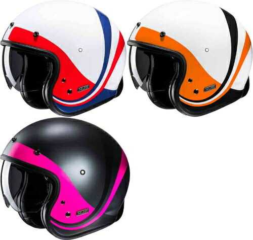 ＼全品1000円ｸｰﾎﾝ★4/17（金)限定／HJC エイチジェイシー V31 Emgo Retro Jet Helmet ジェットヘルメット オープンフェイスヘルメット サンバイザー ライダー バイク ツーリングにも かっこいい おすすめ (AMACLUB)