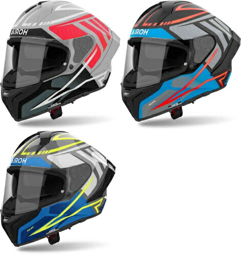 ＼全品1500円ｸｰﾎﾝ★4/16（木)限定／【ダブルバイザー】Airoh アイロー Matryx Rider Helmet フルフェイスヘルメット ライダー バイク レーシング ツーリングにも かっこいい 大きいサイズあり おすすめ (AMACLUB)