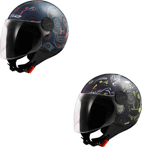 ＼全品1500円ｸｰﾎﾝ★7/27（月)限定／LS2 エルエスツー OF558 Sphere Lux II Maxca Jet Helmet ジェットヘルメット オープンフェイス ライダー オートバイ バイク レーシング ツーリング スクーター 街乗り にも かっこいい おすすめ (AMACLUB)｜AMACLUB（レアブランド 専門店） 23,944円