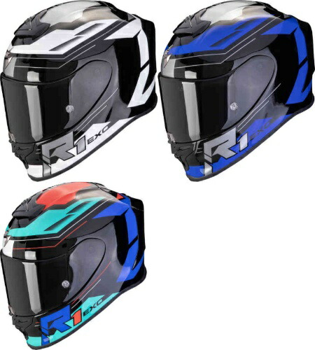 \全品2000円クーホン+P5倍★4/15(水)限定/Scorpion スコーピオン Exo-R1 Evo Air Blaze Helmet フルフェイスヘルメット ライダー バイク レーシング ツーリングにも かっこいい おすすめ (AMACLUB)