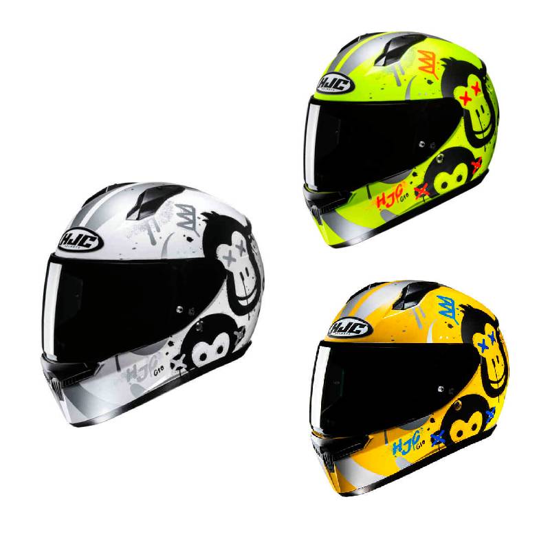 \全品1000円クーホン★4/11(土)限定/【子供用】HJC エイチジェイシー C10 Geti Youth Helmet 子供用 キッズ ユース フルフェイスヘルメット ライダー バイク ストリート オンロード レーシング ツーリングにも かっこいい おすすめ (AMACLUB)