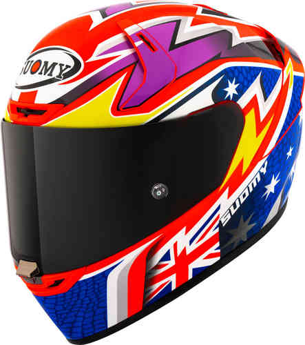 ＼全品P5倍★4/20（月)限定／Suomy スオーミー SR-GP Evo Legacy E06 Helmet フルフェイスヘルメット ライダー バイク レーシング ツーリングにも かっこいい おすすめ (AMACLUB)