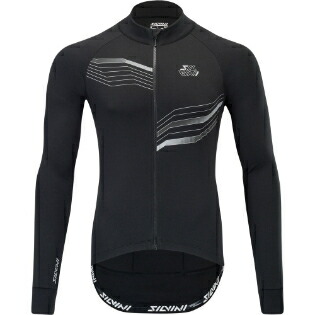 ＼全品1000円ｸｰﾎﾝ★4/12（日)限定／【4XLまで】Silvini Grande Long Sleeve Jersey サイクリングジャージー 長袖ジャージ 自転車ウェア ジップアップ 自転車 ロードバイク マウンテンバイク クロスカントリー MTB にも おすすめ (AMACLUB)上着のみ