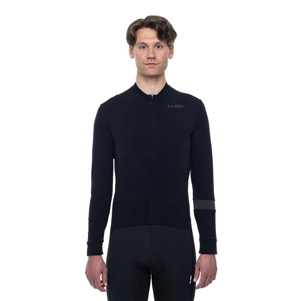 ＼全品1500円ｸｰﾎﾝ★7/24（金)限定／【3XLまで】Cube Blackline Long Sleeve Jersey ロングスリーブ サイクリングジャージー 長袖ジャージ 自転車 ロードバイク マウンテンバイク クロスカントリー MTB にも(AMACLUB)上着のみ｜AMACLUB（レアブランド 専門店）
