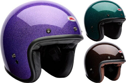 Bell ベル Custom 500 Flake Jet Helmet ジェットヘルメット オープンフェイスヘルメット ライダー バイク オートバイ ツーリング オンロード 街乗り にも おすすめ (AMACLUB)