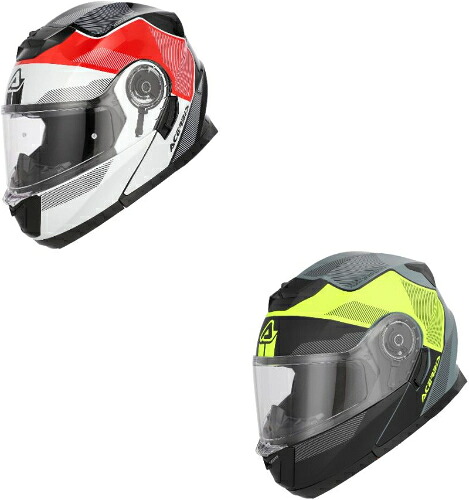 【フリップアップ】Acerbis アチェルビス Serel Logo Helmet フルフェイスヘルメット モジュラー ライダー バイク オートバイ レーシング ツーリング 街乗り にも おすすめ (AMACLUB)
