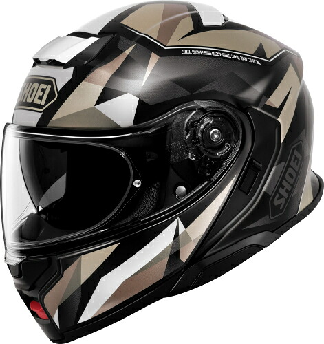 【フリップアップ】Shoei ショウエイ Neotec 3 Fragments TC-10 Helmet フルフェイスヘルメット ライダー バイク オートバイ レーシング ツーリング 街乗り にも おすすめ (AMACLUB)