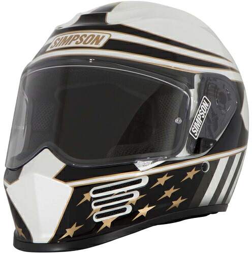 Simpson シンプソン Speed Americana Motorcycle Helmet フルフェイスヘルメット ライダー バイク オートバイ オンロード レーシング ツーリング ストリート 街乗り にも おすすめ (AMACLUB)