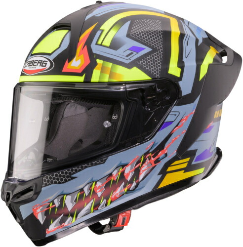 Caberg カバーグ Roxter Hunter Helmet フルフェイスヘルメット ライダー バイク オートバイ オンロード レーシング ツーリング 街乗り にも おすすめ (AMACLUB)