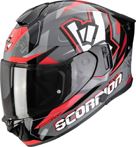 Scorpion スコーピオン Exo-530 Air Rok Full-Face Helmet フルフェイスヘルメット ライダー バイク オートバイ オンロード レーシング ツーリング 街乗り にも おすすめ (AMACLUB)