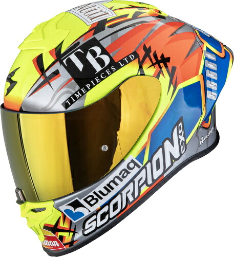 Scorpion スコーピオン EXO-R1 Evo II Air Aron Misano Helmet フルフェイスヘルメット ライダー バイク オートバイ オンロード レーシング ツーリング 街乗り にも おすすめ (AMACLUB)｜AMACLUB（レアブランド 専門店）