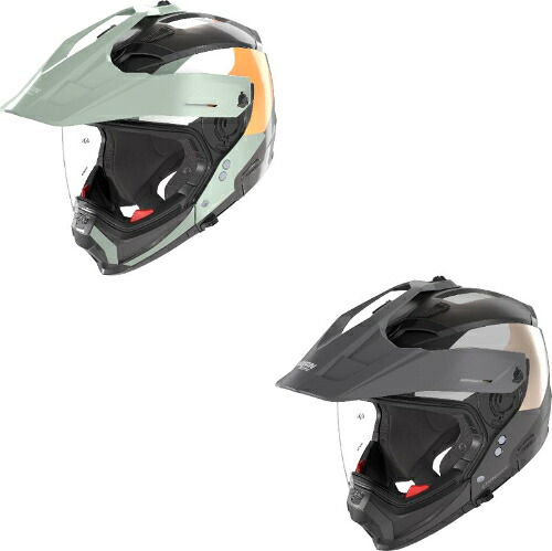 Nolan ノーラン N70-2 X 06 Selvado Helmet モトクロスヘルメット オフロードヘルメット アドベンチャーヘルメット ライダー バイク エンデューロ オンロード おすすめ (AMACLUB)