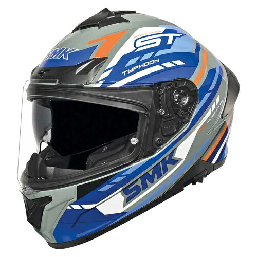 SMK Typhoon Sports Tourer MA651 full face helmet フルフェイスヘルメット ライダー オンロード バイク オートバイ レーシング ツーリング 街乗り にも おすすめ (AMACLUB)