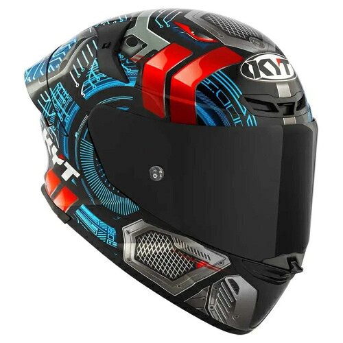Kyt TT-Revo Synchrotron E06 full face helmet フルフェイスヘルメット ライダー オンロード バイク オートバイ レーシング ツーリング 街乗り にも おすすめ (AMACLUB)