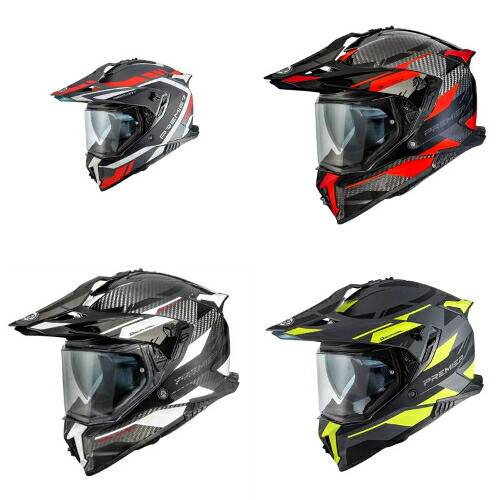 Premier Helmets プレミア 25 Discovery Pinlock Included helmet フルフェイスヘルメット ライダー オンロード バイク オートバイ レーシング ツーリング 街乗り にも おすすめ (AMACLUB)