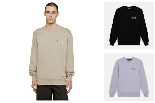 ＼全品P5倍★4/20（月)限定／Dickies ディッキーズ Aitkin Chest Sweatshirt トレーナー スウェットシャツ バイクウェア ライダー バイク ツーリング 自転車 サイクリング アウトドア レジャー カジュアル にも おすすめ (AMACLUB)