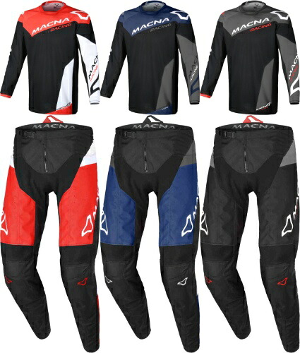 ＼全品1500円ｸｰﾎﾝ★4/9（木)限定／Macna マクナ Backyard-1 Motocross Jersey モトクロス ジャージ&パンツ 上下セット オフロードウェア バイク ライダー バイク かっこいい 大きいサイズあり おすすめ (AMACLUB)