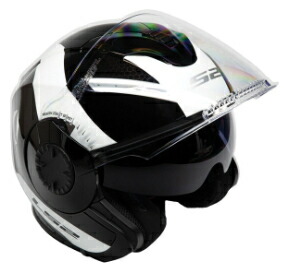 ＼全品1500円ｸｰﾎﾝ★7/24（金)限定／【3XLまで】LS2 エルエスツー Verso Rave Glow In The Dark Helmet ジェットヘルメット オープンフェイス サンバイザー ライダー バイク ツーリングにも かっこいい おすすめ (AMACLUB)｜AMACLUB（レアブランド 専門店）