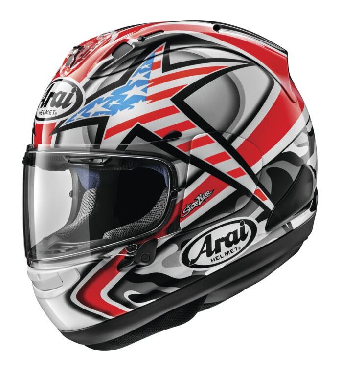 ＼全品2000円ｸｰﾎﾝ+P5倍★4/15（水)限定／Arai アライ Corsair-X Hayden Laguna Helmet フルフェイスヘルメット ライダー バイク オートバイ レーシング ツーリングにも かっこいい おすすめ (AMACLUB)