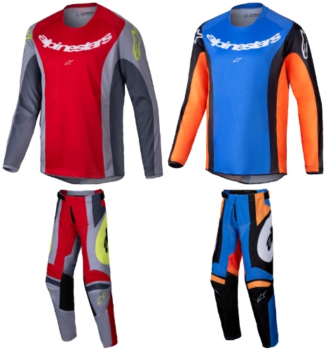 ＼全品1000円ｸｰﾎﾝ+P5倍★4/18（土)限定／【子供用】Alpinestars アルパインスター Youth Racer Melt Jersey 子供用 ユース キッズ オフロードウェア モトクロス ジャージ&パンツ 上下セット バイク ライダー かっこいい おすすめ (AMACLUB)