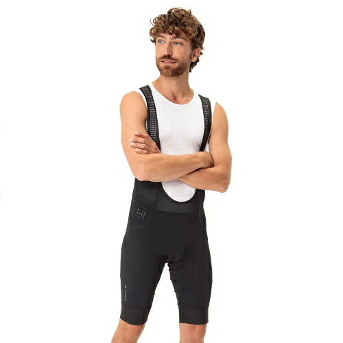 ＼全品1000円ｸｰﾎﾝ★4/12（日)限定／VAUDE Furka bib shorts ビブショーツ 自転車パンツ サイクルウェア サイクリングウェア マウンテンバイク サイクリング ロードバイク クロスカントリー MTB にも おすすめ (AMACLUB)
