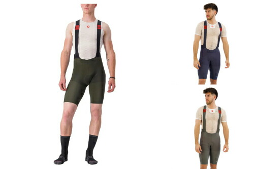 ＼全品1000円ｸｰﾎﾝ★4/12（日)限定／Castelli Premio bib shorts ビブショーツ 自転車パンツ サイクルウェア サイクリングウェア マウンテンバイク サイクリング ロードバイク クロスカントリー MTB にも おすすめ (AMACLUB)