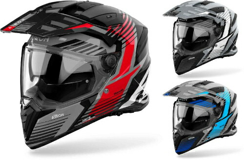 【3XLまで】Airoh アイロー Bandit Spicy Enduro Helmet モトクロスヘルメット オフロードヘルメット ライダー バイク アドベンチャー ツーリング エンデューロ にも おすすめ (AMACLUB)