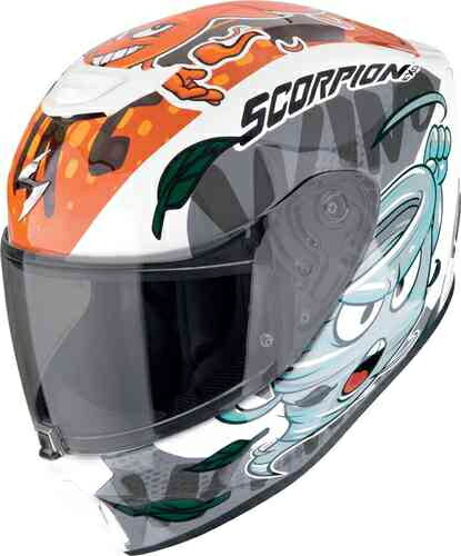＼全品1500円ｸｰﾎﾝ+P10倍★4/10（金)限定／【子供用】Scorpion スコーピオン EXO JNR Air The4Elements Kids Helmet 子供用 キッズ ジュニア フルフェイスヘルメット ライダー バイク レーシング ツーリングにも おすすめ (AMACLUB)