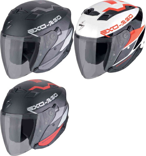 ＼全品1500円ｸｰﾎﾝ+P10倍★4/10（金)限定／Scorpion スコーピオン Exo-230 Band Jet Helmet ジェットヘルメット ライダー バイク オートバイ ツーリング 街乗り にも かっこいい おすすめ (AMACLUB)