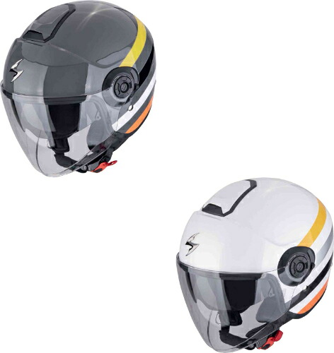 ＼全品1000円ｸｰﾎﾝ★4/12（日)限定／【XXS～】Scorpion スコーピオン EXO-City II Bee Jet Helmet ジェットヘルメット オープンフェイス ライダー バイク オートバイ ツーリング 街乗り にも かっこいい 小さいサイズあり おすすめ (AMACLUB)