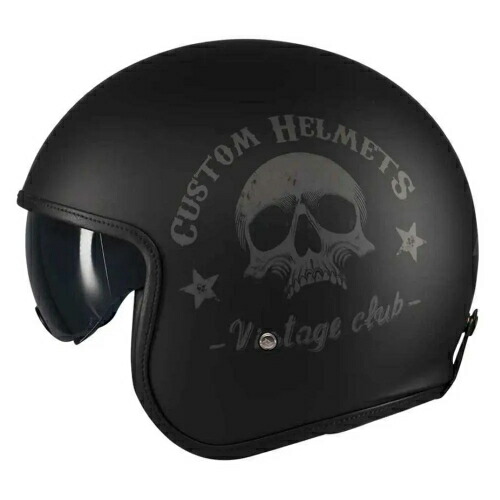 Axxis Hornet S SV Vintage Club open face helmet オープンフェイスヘルメット ジェットヘルメット ライダー バイク オートバイ ツーリング 街乗り にも おすすめ (AMACLUB)