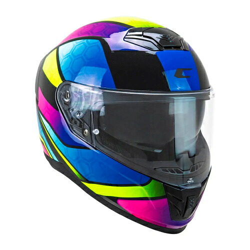 Cgm 361K Avent Neon full face helmet フルフェイスヘルメット ライダー オンロード バイク オートバイ レーシング ツーリング 街乗り にも おすすめ (AMACLUB)