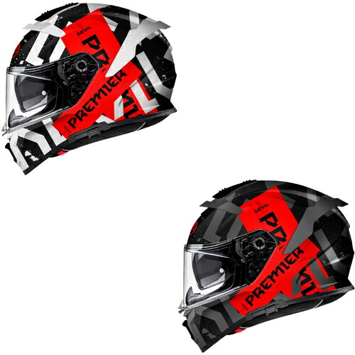 Premier Helmets Devil TP full face helmet フルフェイスヘルメット ライダー オンロード バイク オートバイ レーシング ツーリング 街乗り にも おすすめ (AMACLUB)