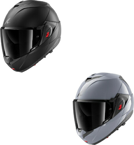 Shark シャーク Oxo Dark Shadow Helmet モジュラーヘルメット フルフェイス ジェットヘルメット ライダー バイク オートバイ ツーリング 街乗り にも かっこいい おすすめ (AMACLUB)