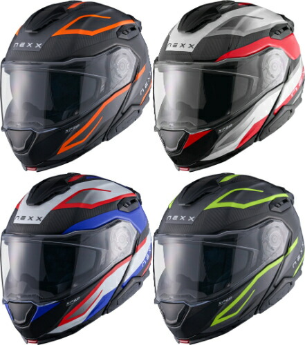 【3XLまで】Nexx ネックス X.Lifetour Pro Mile Carbon Helmet モジュラーヘルメット フルフェイス ジェットヘルメット ライダー バイク オートバイ ツーリング 街乗り にも かっこいい おすすめ (AMACLUB)