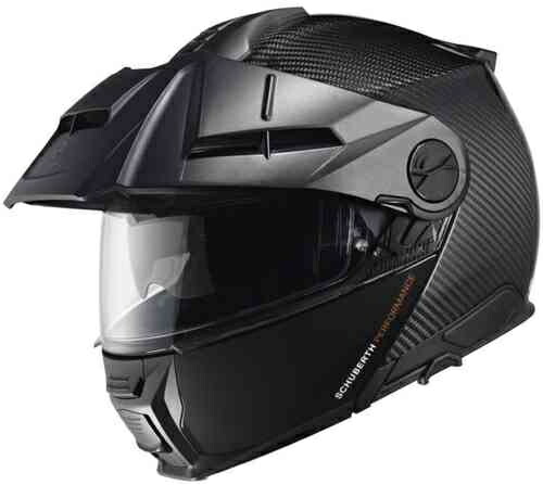 \全品1000円クーホン★4/8(水)限定/【カーボン】Schuberth シューベルト E2 Glossy Carbon Helmet シールド付きヘルメット オフロード モトクロス ライダー バイク ツーリングにも かっこいい 大きいサイズあり おすすめ (AMACLUB)