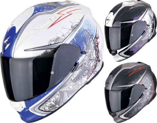 ＼全品1500円ｸｰﾎﾝ+P10倍★4/10（金)限定／【XXS～】Scorpion スコーピオン EXO-491 Run Helmet フルフェイスヘルメット ライダー バイク オンロード オートバイ ツーリングにも かっこいい 小さいサイズあり おすすめ (AMACLUB)