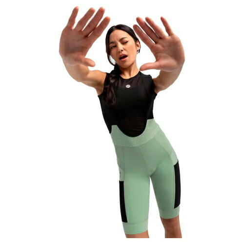 ＼全品1500円ｸｰﾎﾝ★7/24（金)限定／【女性用】Siroko Conifer bib shorts 女性用 ビブショーツ 自転車パンツ サイクルウェア サイクリングウェア マウンテンバイク サイクリング ロードバイク クロスカントリー MTB にも おすすめ (AMACLUB)｜AMACLUB（レアブランド 専門店）