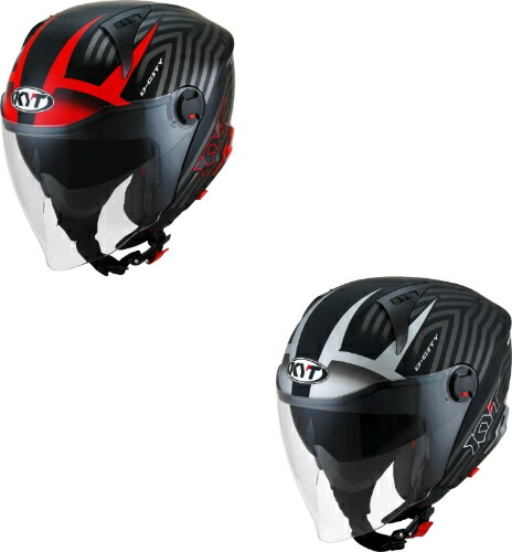 KYT D-City Lucent Jet Helmet ジェットヘルメット オープンフェイス サンバイザー ライダー バイク オートバイ ツーリング 街乗り にも かっこいい おすすめ (AMACLUB)｜AMACLUB（レアブランド 専門店）