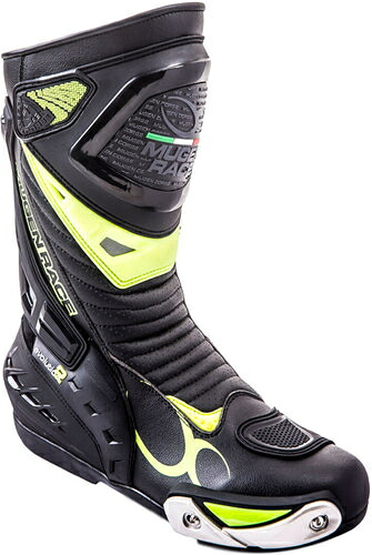MUGENRACE Sphantom 2 Fluo perforated Motorcycle Boots モーターサイクルブーツ ライディングブーツ バイクブーツ　ライダー バイク オートバイ レーシング ツーリング にも おすすめ (AMACLUB)