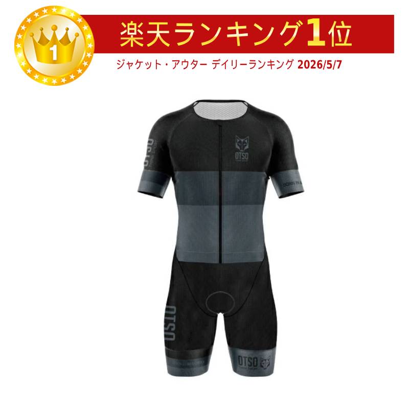 ＼全品1000円ｸｰﾎﾝ★4/12（日)限定／【女性用】Otso Black sleeveless trisuit 女性用 トライアスロンスーツ 自転車ウエア 自転車スーツ レーススーツ トライアスロン ランニング 水泳 ロードバイク おすすめ (AMACLUB)