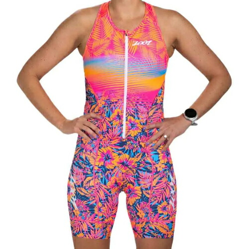 ＼全品1000円ｸｰﾎﾝ★4/12（日)限定／【女性用】Zoot ズート LTD Tri Racesuit sleeveless trisuit 女性用 トライアスロンスーツ ノースリーブ 自転車スーツ レーススーツ トライアスロン ランニング 水泳 ロードバイク おすすめ (AMACLUB)