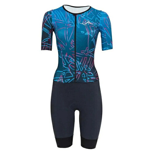 ＼全品1000円ｸｰﾎﾝ★4/12（日)限定／【女性用】Sailfish Aerosuit Perform Short Sleeve Trisuit 女性用 トライアスロンスーツ 自転車ウエア 自転車スーツ レーススーツ トライアスロン ランニング 水泳 ロードバイク おすすめ (AMACLUB)
