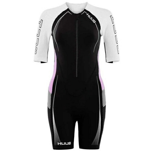 ＼全品1000円ｸｰﾎﾝ★4/12（日)限定／【女性用】HUUB Anemoi Aero Short Sleeve Trisuit 女性用 トライアスロンスーツ 自転車ウエア 自転車スーツ レーススーツ トライアスロン ランニング 水泳 ロードバイク おすすめ (AMACLUB)