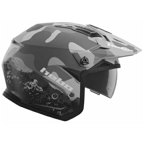 Hebo HTR-P01 V6 Camo open face helmet ジェットヘルメット オープンフェイス ライダー バイク ツーリング 街乗り にも おすすめ (AMACLUB)|AMACLUB(レアブランド 専門店)