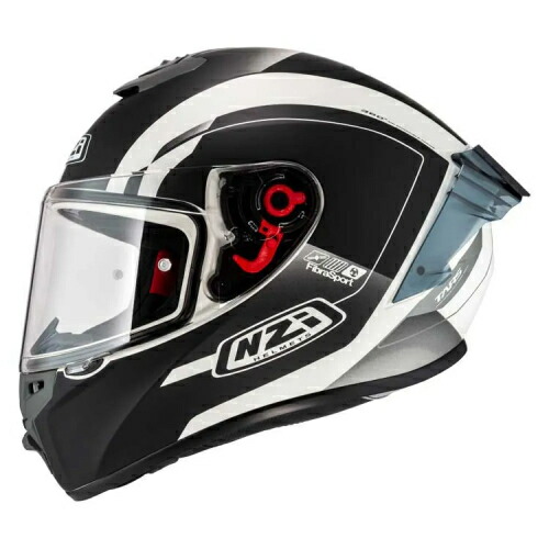 Nzi Trendy 3 Stream Elegance Clear+Tinted Visor full face helmet フルフェイスヘルメット オンロード バイク オートバイ レーシング ツーリング 街乗り にも おすすめ (AMACLUB)