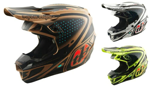Troy Lee Designs トロイリーデザイン SE5 Polycarbonate The Line Helmet モトクロスヘルメット オフロードヘルメット ライダー バイク かっこいい おすすめ (AMACLUB)｜AMACLUB（レアブランド 専門店）