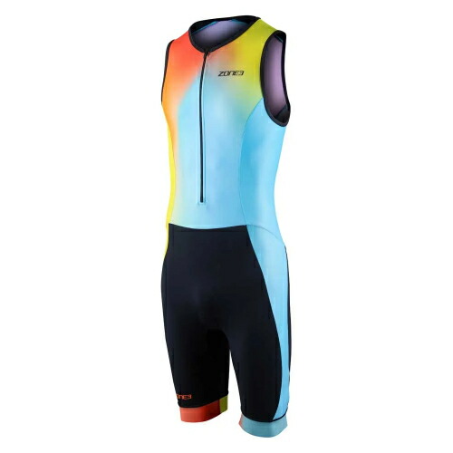 ZONE3 Activate+ sleeveless trisuit トライアスロンスーツ 自転車ウエア 自転車スーツ レーススーツ ノースリーブ トライアスロン ランニング 水泳 ロードバイク おすすめ (AMACLUB)上着のみ